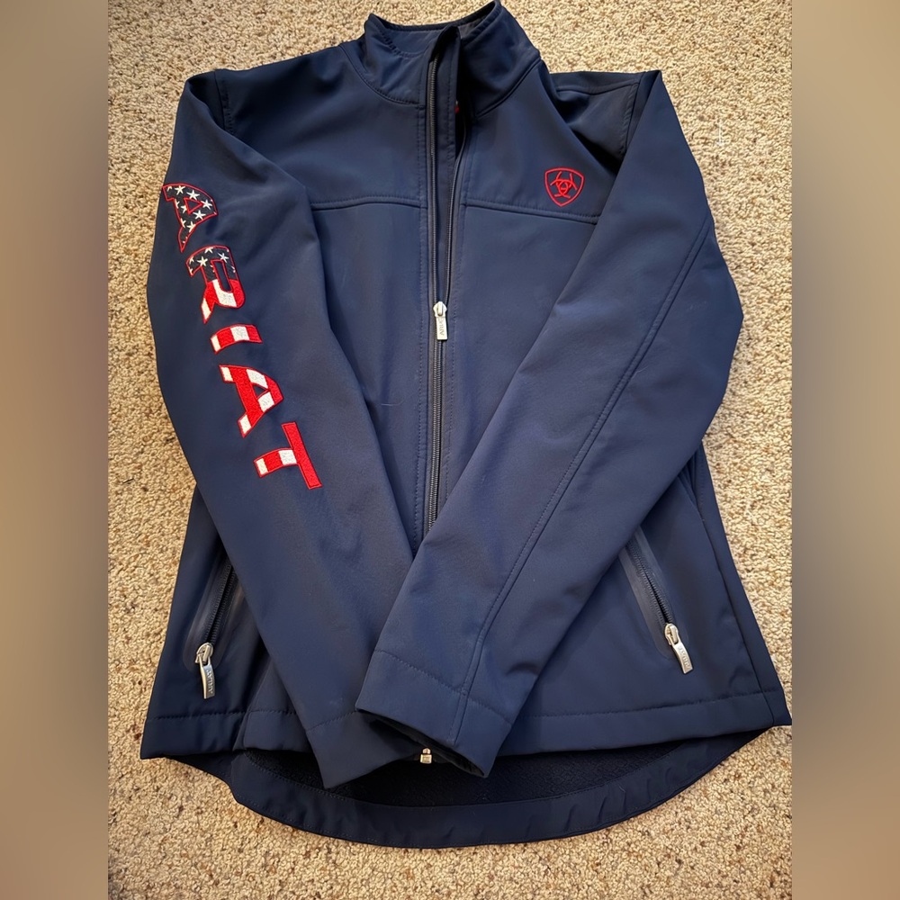Women’s Ariat Navy Softshell Jacket